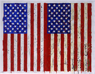 Jasper Johns, Flags I, 1973
