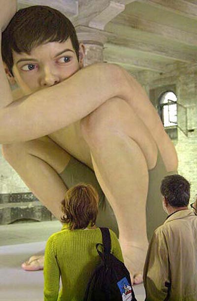��� ����� (Ron Mueck) - ������������� � ���������� ���������.