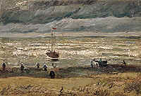 Van Gogh �See View by Scheveningen� (1882)