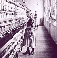 Lewis Wickes Hine �Young Spinner in a Carolina Cotton Mill�, 1909-1913