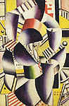 Fernand Leger, �Les deux acrobats�, 1918